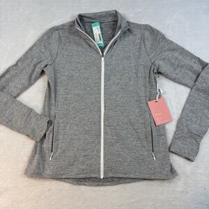NWT Market & Spruce Remi Performance Zip Grey Medium Athletic Stitch Fix